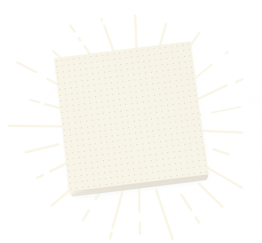 Dot-Grid Sticky Notes, Dot Grid Post-it, Post it